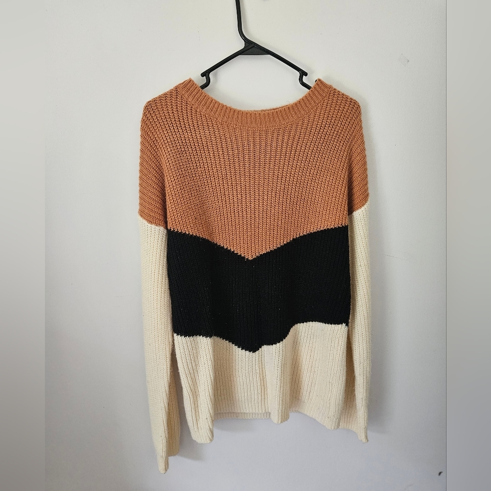 Color Block Sweater